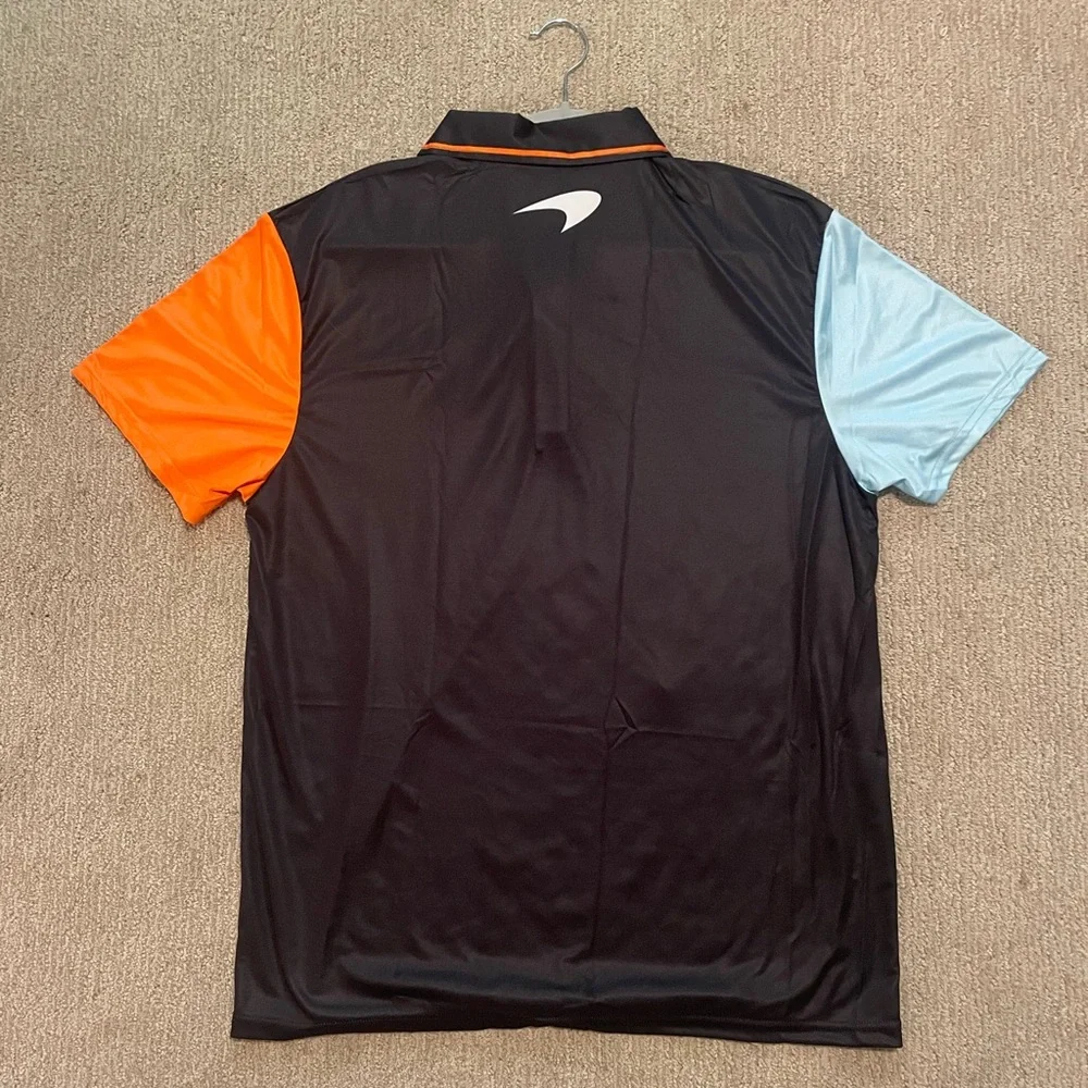 McLaren F1 Gulf Color Block Polo - Picture 2 of 2